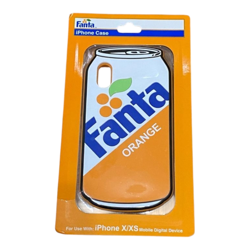 Orange Fanta Pop Can iPhone X/XS Case